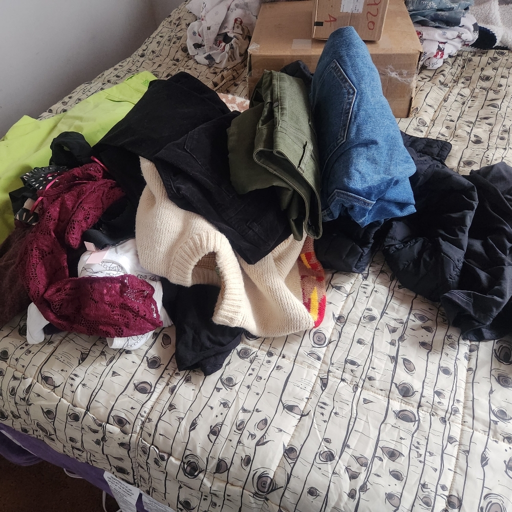 More bulk clothes and samples!